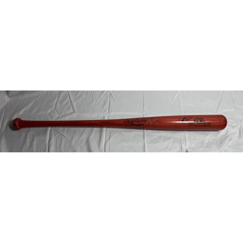 Louisville Slugger 125 Powerized Gary Minor Father's Day 2006 Wood Baseball Bat
